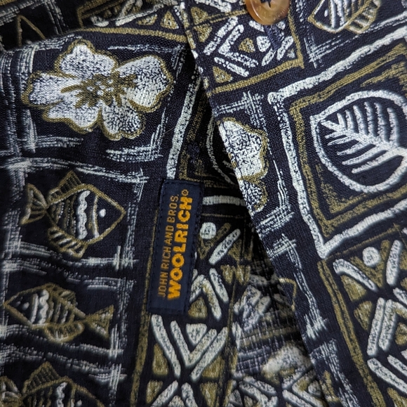 Woolrich Shirt Hawaiian inspired design - Picture 5 of 6